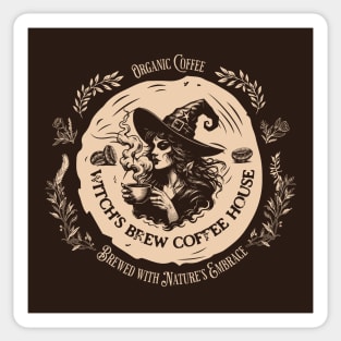 Witch's Brew Coffee House Sticker